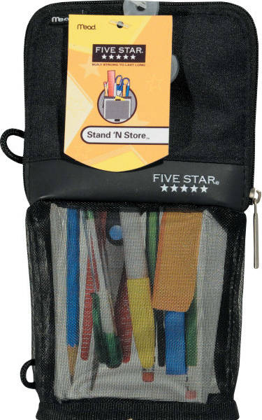 PENCIL POUCH LG 5 STAR